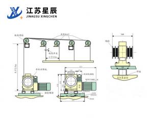 多层绕吊杆安装示意图